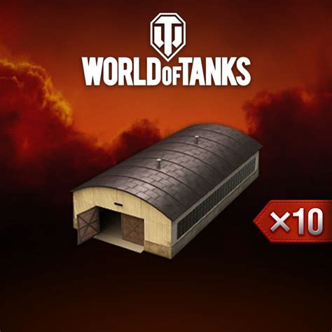 World of tanks garagem slots
